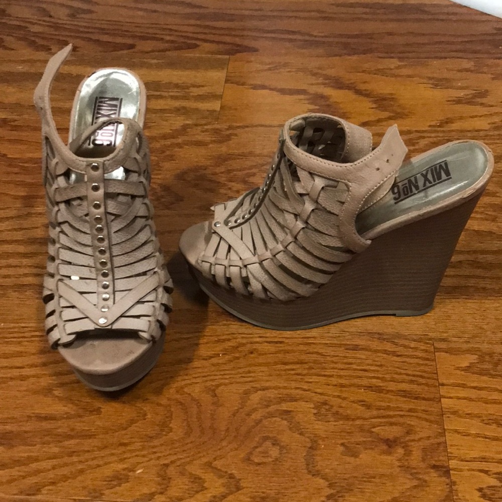 MIX No.6 wedge sandal